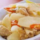 山药炒肉片