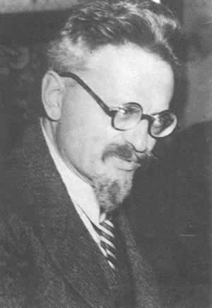 俄国政治家托洛茨基遇刺