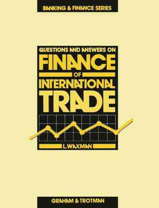 Finance of International Trade